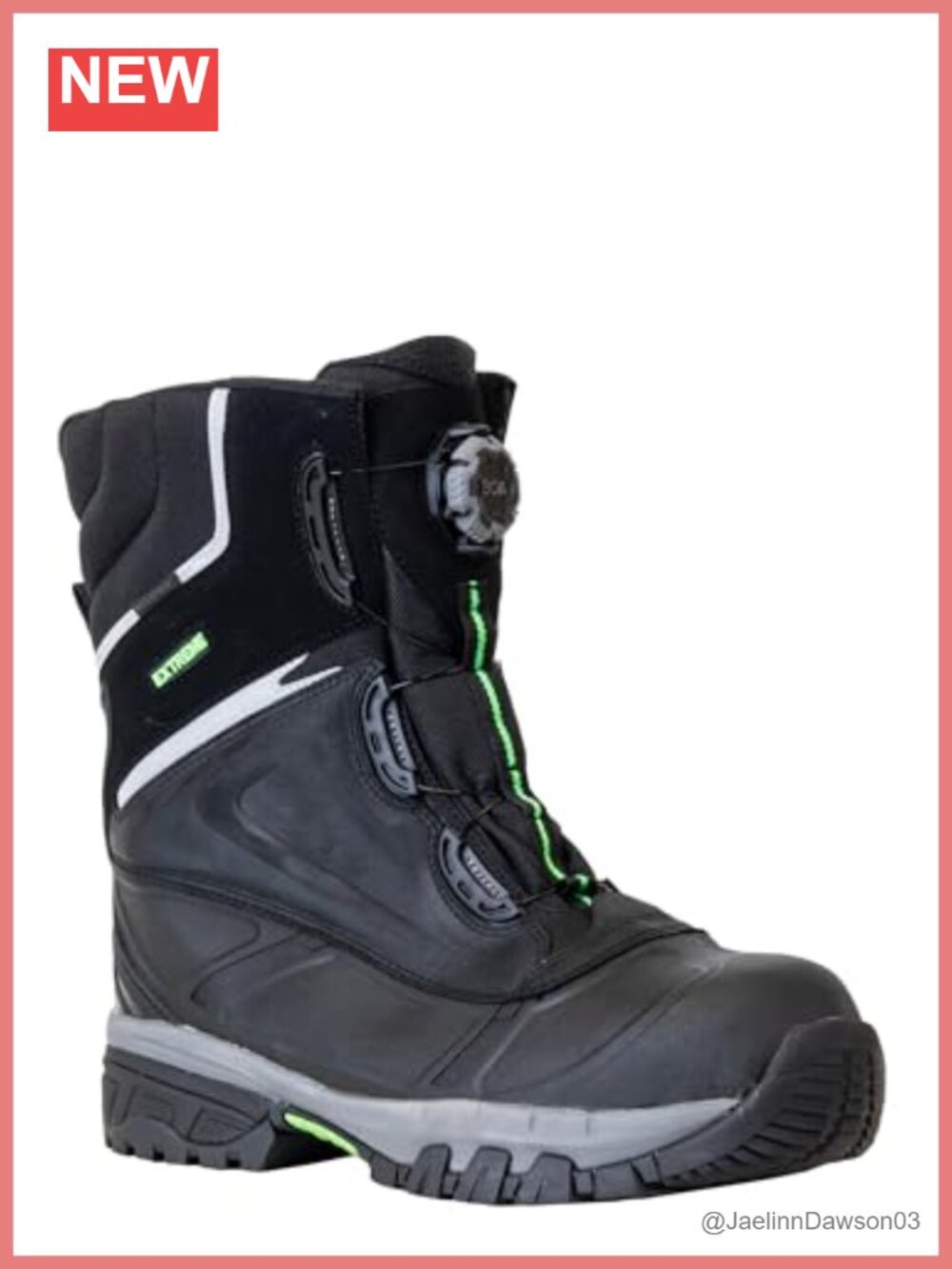 Waterproof Insulated Composite Toe Work Boot - Slip-Resistant Arctic Rated